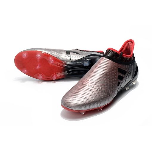 Adidas X 17+ PureSpeed FG - Zilver Rood Zwart_6.jpg